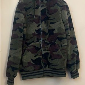 Camo winter coat